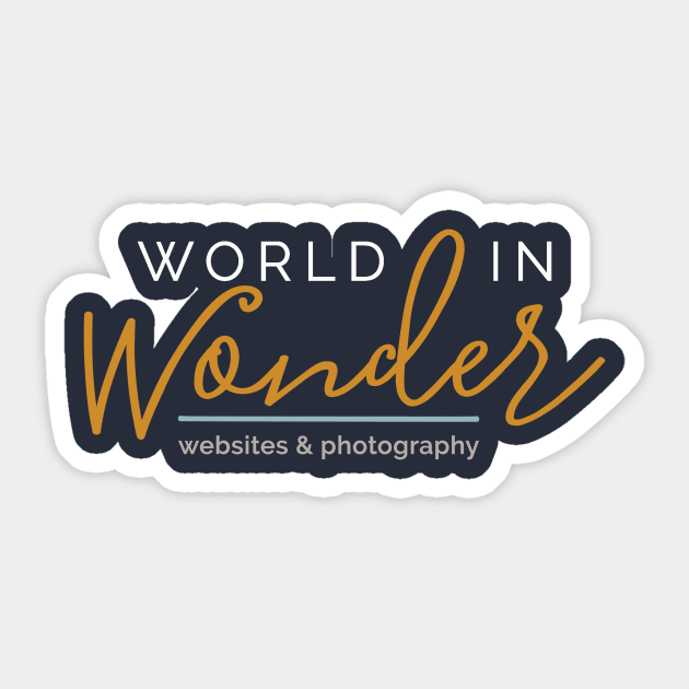 WIW Creative (just front) Sticker by World in Wonder